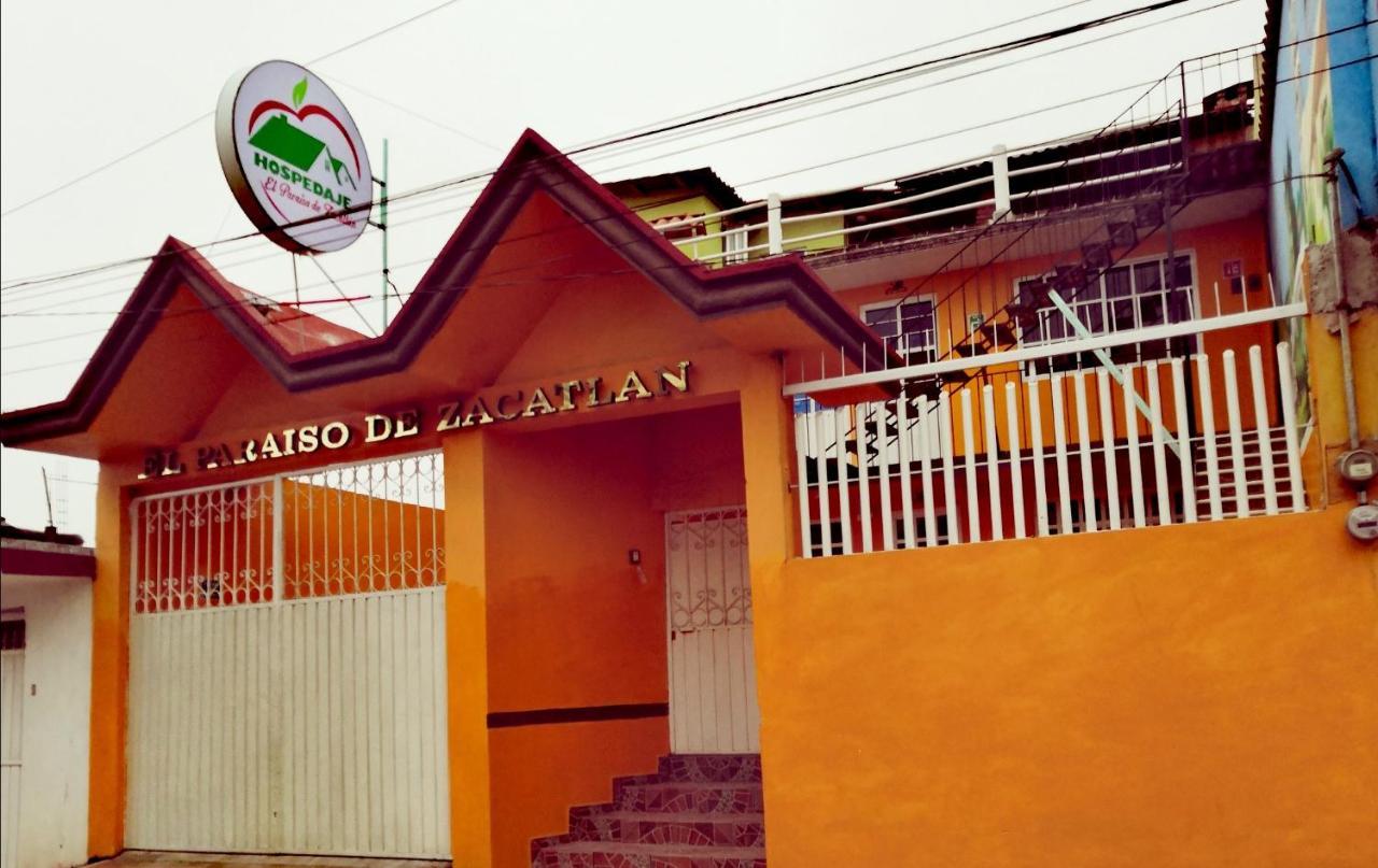 Cabaña tipo habitación con Palapa para 2 y 4 personas Zacatlán Exterior foto